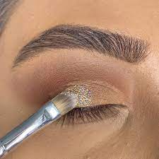 eye makeup tutorial cosmetic glitter