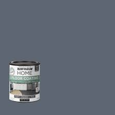 rust oleum home 1 qt gunmetal interior floor base coating grey