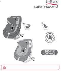 Manual Britax Safe N Sound Millenia