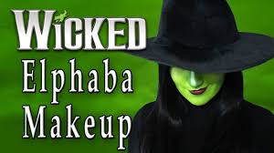 elphaba makeup tutorial wicked the