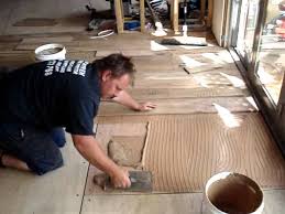 how to install a timber floor on ply