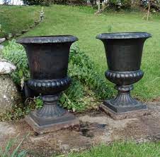 Pair Of Very Large Victorian Cast Iron
