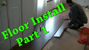 new floor install carpet removal