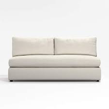 Aris Armless Loveseat Crate Barrel