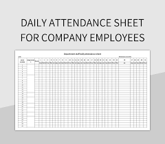 company employees excel template