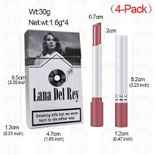 lana del rey lipstick glossy 4 colors