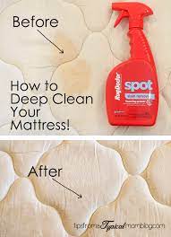 how to deep clean your mattress tips