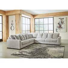 Regent Park Pewter Modular Sectional