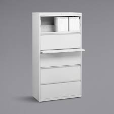 208 flynn ave., burlington, vermont 05401 usa. Hirsh Industries 23699 Hl8000 Series White Five Drawer Lateral File Cabinet With Roll Out Binder Storage 30 X 18 5 8 X 67 5 8