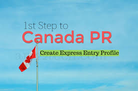 how to create express entry profile for