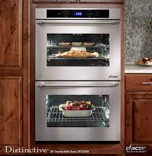 Dacor Ovens Double Wall Ovens Black