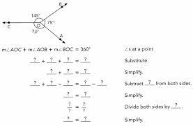 Chapter 6 Lesson 6 2 Answer Key Angles