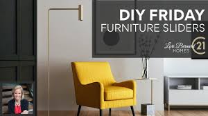 diy friday furniture sliders you