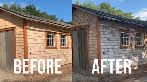 how to make new cedar shingles look old