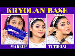 kryolan base makeup tutorial in tamil