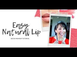 natural lip makeup tutorial