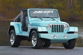 Custom Jeep Wrangler 4 Door Light Blue 1997 2006 Jeep