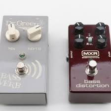 Some also believe that they have a greater level of perceived loudness for a given amount of amplifier power. Lot Art Mxr Bass Distortion And Dr Green Verb Bass Guitar Effects Pedals