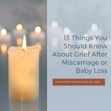 grief after miscarriage