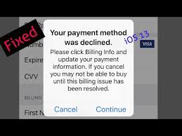 We did not find results for: Your Payment Method Was Declined Error When Purchasing Apps On Iphone And Ipad In Ios 13 5 Solved Youtube