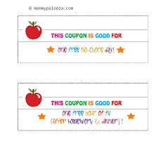 Free Printable Back To School Coupon Book For Kids Mommypalooza