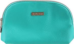mary kay gift beige makeup bag