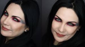 amy lee inspired red eyeshadow makeup