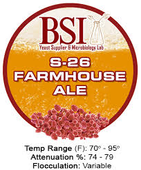 S 26 Farmhouse Ale Brewing Science
