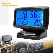 mayitr car lcd digital clock