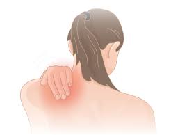 pain in and under the shoulder blade