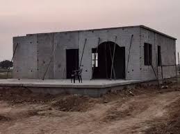 concrete panel build precast house
