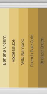 Gold Walls Inspired By Behr Paint
