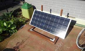 木材で太陽光パネルの架台を作る | 消費から循環へ〜パーマカルチャー、食べられる庭、手作り…