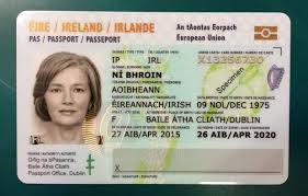 irish pport card lost stolen