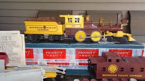 redwood valley express train set
