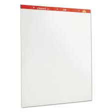Easel Pads Flip Charts 27 X 34 White 50 Sheets 2 Carton