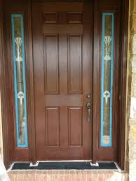 what stain to use for a fiberglass door