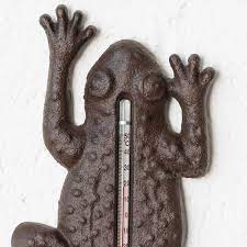 Cast Iron Wall Mounted Frog Outdoor