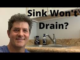 sink won t drain here s the fix you