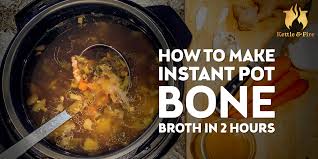 instant pot bone broth recipe for