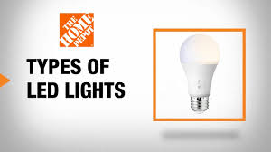 types of led lights the
