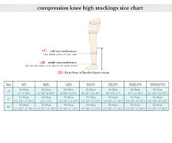 Details About Unisex Ultra Soft Fda Approved Compression Open Toe Stockings Support 23 32mmhg