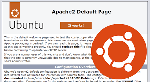 install and configure apache on ubuntu