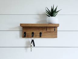 Key Hanger For Wall Entryway Hooks