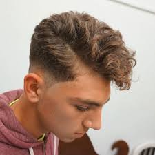 Boys hair cut that has wavy hair. Curly Men Hairs For 2019