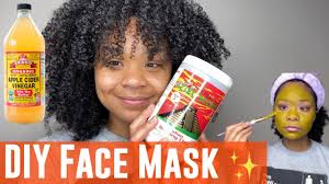 diy aztec clay face mask with turmeric