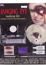 hanging eyeball makeup kit