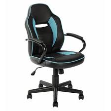 Argos Home Faux Leather Mid Back Gaming