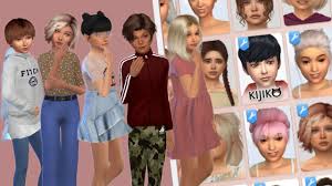 sims 4 kids hairs you