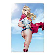 Supergirl Sexy Butt Comic Fabric Poster Canvas Art Print 12x18 24x36 inch |  eBay